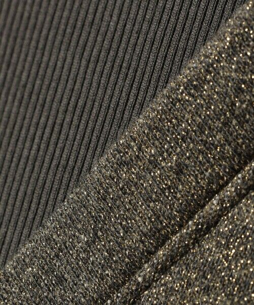 SHIPS / シップス スウェット | 〈手洗い可能〉レイヤード デザイン ラメ メランジ 裏毛 プルオーバー | 詳細25