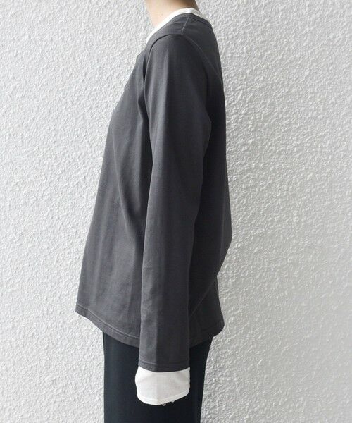 SHIPS / シップス カットソー（半袖以外） | レイヤード ライク ヘンリーネック プルオーバー | 詳細12