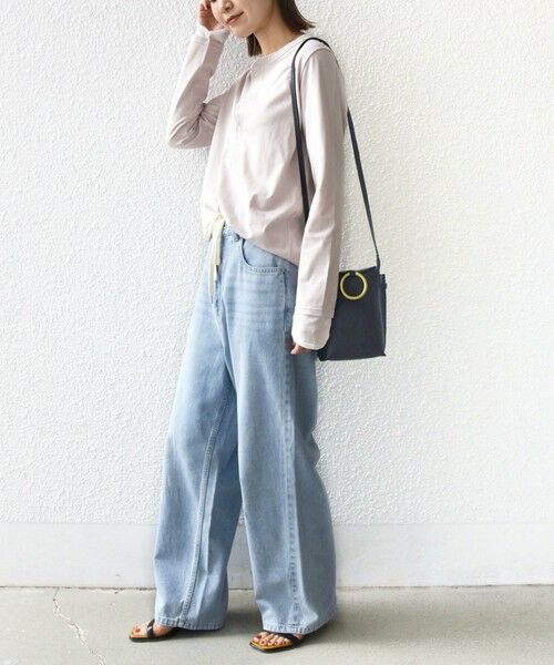 SHIPS / シップス カットソー（半袖以外） | レイヤード ライク ヘンリーネック プルオーバー | 詳細17