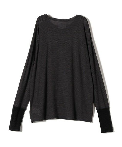 SHIPS / シップス カットソー（半袖以外） | assiette:カシミヤ シルク ボーダー カットソー | 詳細1