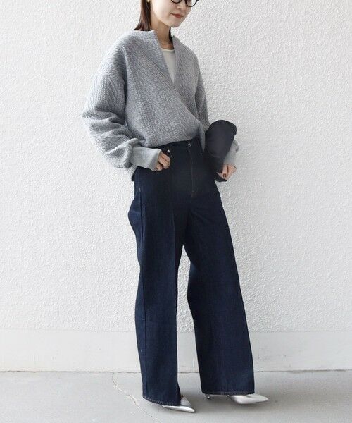 SHIPS / シップス Tシャツ | 〈手洗い可能〉ケーブル ジャージー スキッパー プルオーバー | 詳細23