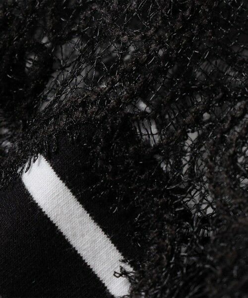 SHIPS / シップス カットソー | 〈手洗い可能〉レース コンビ パフ スリーブ 半袖 Tシャツ | 詳細2