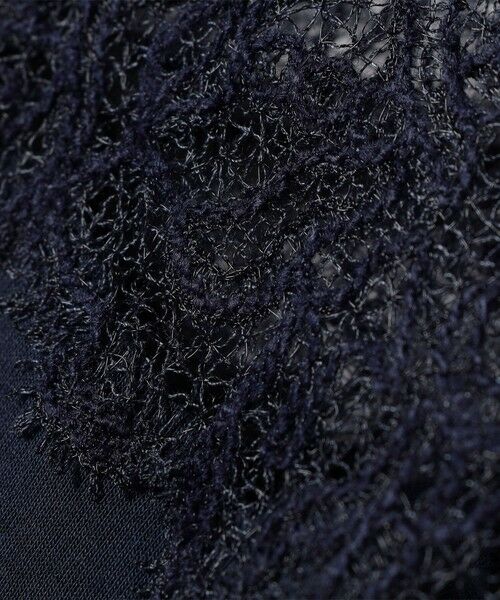 SHIPS / シップス カットソー | 〈手洗い可能〉レース コンビ パフ スリーブ 半袖 Tシャツ | 詳細8