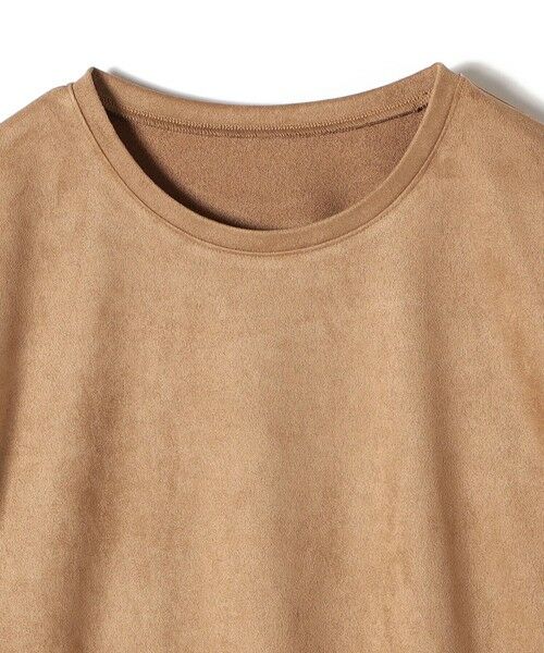 SHIPS / シップス カットソー | 〈手洗い可能〉ポリエステル スエード ワイド スリーブ プルオーバー | 詳細11