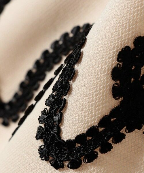 SHIPS / シップス スウェット | 【WEB限定】〈手洗い可能〉ファンシー コード 刺繍 ダンボール カットソー | 詳細6