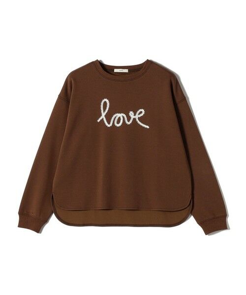 SHIPS / シップス スウェット | 【WEB限定】〈手洗い可能〉ファンシー コード 刺繍 ダンボール カットソー | 詳細16