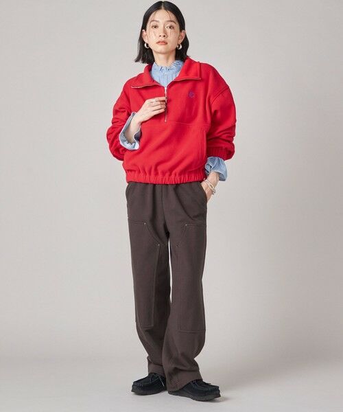 SHIPS / シップス その他トップス | NINE CASE:〈手洗い可能〉フリース ハーフ ジップ プルオーバー | 詳細28