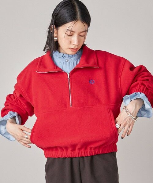 SHIPS / シップス その他トップス | NINE CASE:〈手洗い可能〉フリース ハーフ ジップ プルオーバー | 詳細29