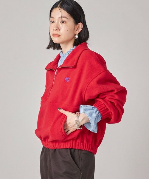 SHIPS / シップス その他トップス | NINE CASE:〈手洗い可能〉フリース ハーフ ジップ プルオーバー | 詳細30