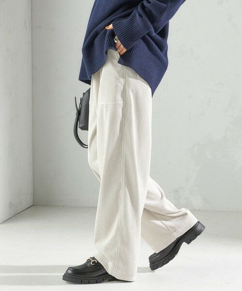 SHIPS / シップス その他パンツ | 〈洗濯機可能〉TUMUGITO(R) コーデュロイ ドロスト パンツ | 詳細10