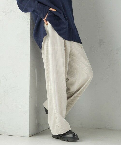 SHIPS / シップス その他パンツ | 〈洗濯機可能〉TUMUGITO(R) コーデュロイ ドロスト パンツ | 詳細12