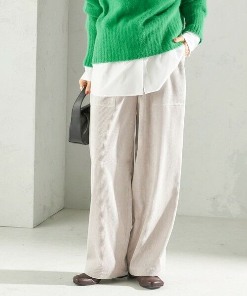 SHIPS / シップス その他パンツ | 〈洗濯機可能〉TUMUGITO(R) コーデュロイ ドロスト パンツ | 詳細5