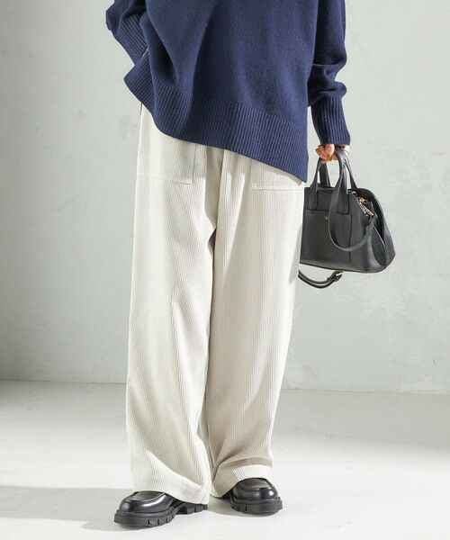SHIPS / シップス その他パンツ | 〈洗濯機可能〉TUMUGITO(R) コーデュロイ ドロスト パンツ | 詳細9