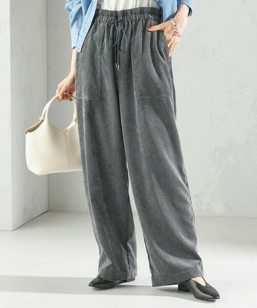 SHIPS / シップス その他パンツ | 〈洗濯機可能〉TUMUGITO(R) コーデュロイ ドロスト パンツ | 詳細18