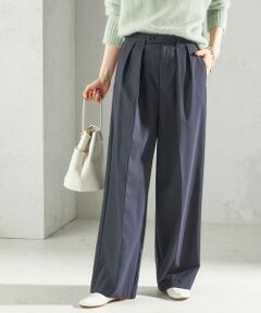 SHIPS / シップス スラックス・ドレスパンツ | 〈手洗い可能〉トロピカル タック パンツ（セットアップ対応）