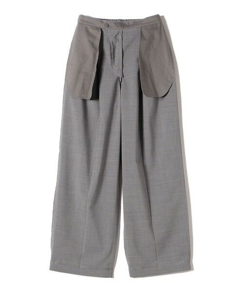 SHIPS / シップス スラックス・ドレスパンツ | 〈手洗い可能〉トロピカル タック パンツ（セットアップ対応） | 詳細9