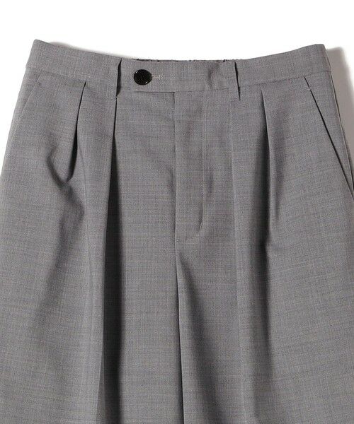 SHIPS / シップス スラックス・ドレスパンツ | 〈手洗い可能〉トロピカル タック パンツ（セットアップ対応） | 詳細11