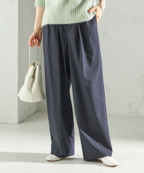 SHIPS / シップス スラックス・ドレスパンツ | 〈手洗い可能〉トロピカル タック パンツ（セットアップ対応） | 詳細20