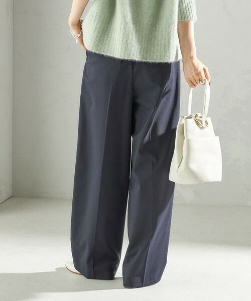 SHIPS / シップス スラックス・ドレスパンツ | 〈手洗い可能〉トロピカル タック パンツ（セットアップ対応） | 詳細21