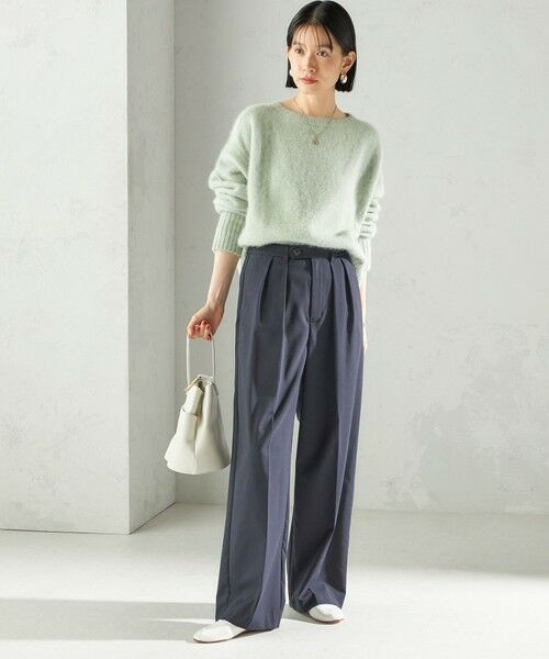 SHIPS / シップス スラックス・ドレスパンツ | 〈手洗い可能〉トロピカル タック パンツ（セットアップ対応） | 詳細23