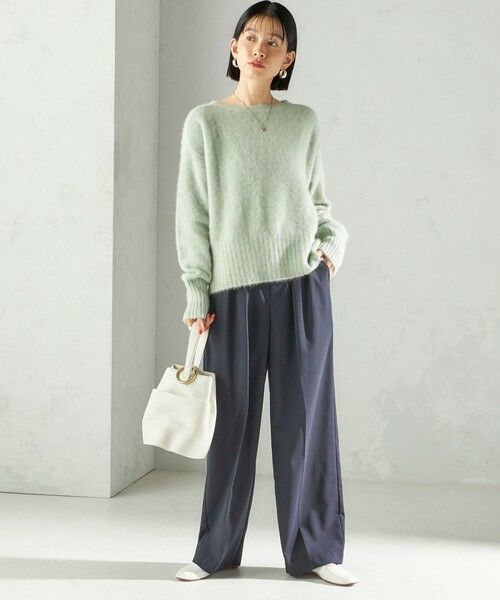 SHIPS / シップス スラックス・ドレスパンツ | 〈手洗い可能〉トロピカル タック パンツ（セットアップ対応） | 詳細17