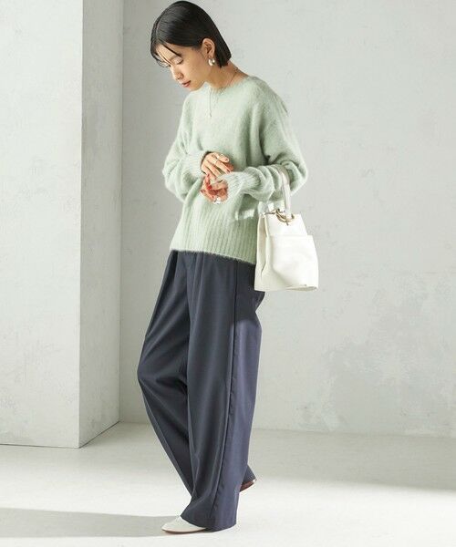 SHIPS / シップス スラックス・ドレスパンツ | 〈手洗い可能〉トロピカル タック パンツ（セットアップ対応） | 詳細19