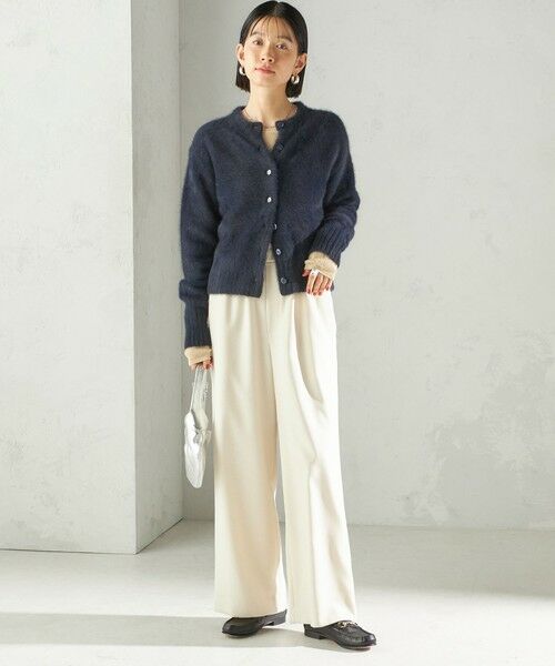 SHIPS / シップス スラックス・ドレスパンツ | 〈手洗い可能〉スラブ ツイル イージー スラックス パンツ | 詳細1