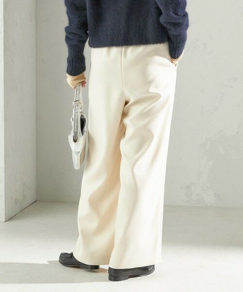 SHIPS / シップス スラックス・ドレスパンツ | 〈手洗い可能〉スラブ ツイル イージー スラックス パンツ | 詳細5