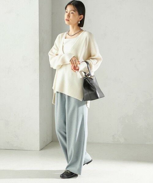 SHIPS / シップス スラックス・ドレスパンツ | 〈手洗い可能〉スラブ ツイル イージー スラックス パンツ | 詳細11