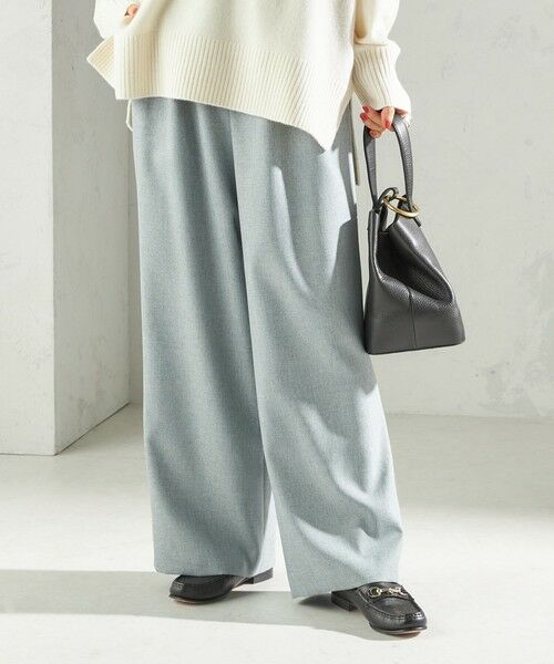 SHIPS / シップス スラックス・ドレスパンツ | 〈手洗い可能〉スラブ ツイル イージー スラックス パンツ | 詳細13