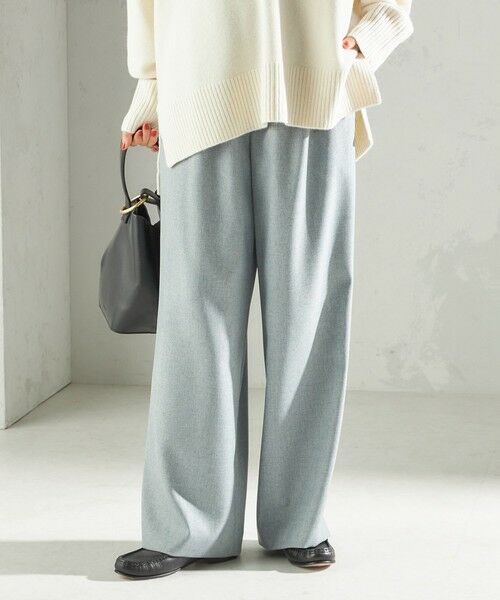 SHIPS / シップス スラックス・ドレスパンツ | 〈手洗い可能〉スラブ ツイル イージー スラックス パンツ | 詳細15