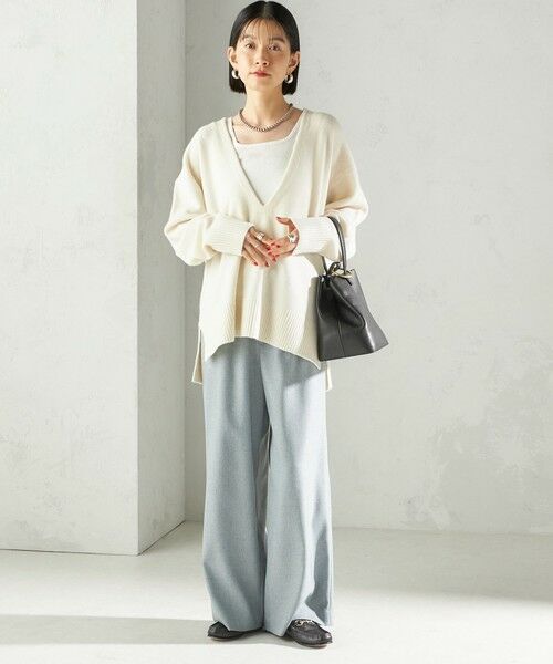 SHIPS / シップス スラックス・ドレスパンツ | 〈手洗い可能〉スラブ ツイル イージー スラックス パンツ | 詳細9