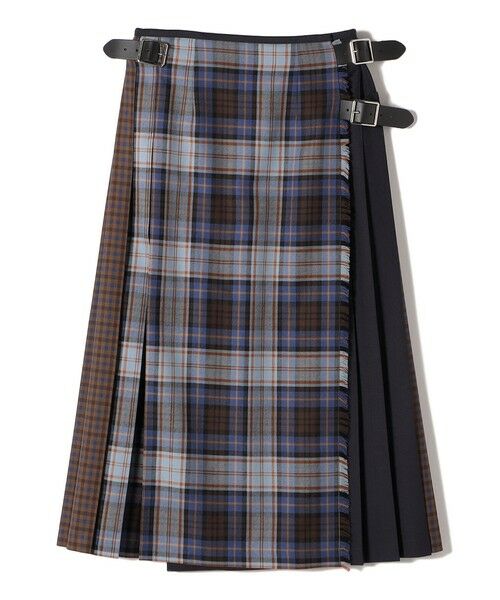 SHIPS for women/シップスウィメン ONEIL OF DUBLIN:パッチワーク ロング キルト ネイビー 38 SHIPS for women/シップスウィメン ONEIL OF DUBLIN:パッチワーク ロング キルト ネイビー 38