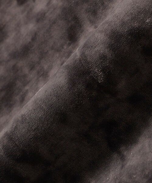 SHIPS / シップス ロング・マキシ丈スカート | SHIPS Primary Navy Label:〈手洗い可能〉クラッシュ ベロア スカート | 詳細1