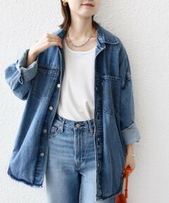 SHIPS / シップス Gジャン・デニムジャケット | Levi’s:〈手洗い可能〉TWIST SHACKET