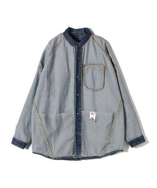 SHIPS / シップス Gジャン・デニムジャケット | Levi’s:〈手洗い可能〉TWIST SHACKET | 詳細11
