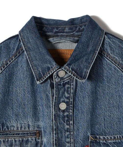 SHIPS / シップス Gジャン・デニムジャケット | Levi’s:〈手洗い可能〉TWIST SHACKET | 詳細13