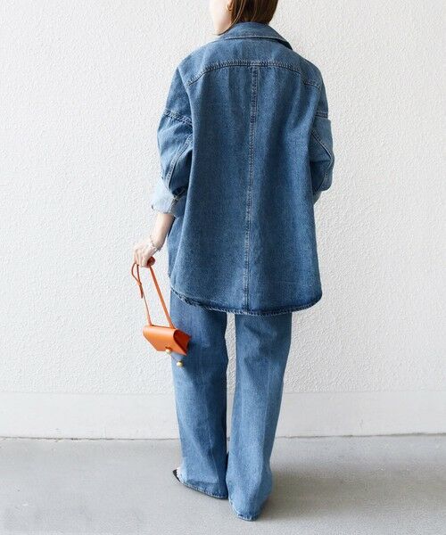 SHIPS / シップス Gジャン・デニムジャケット | Levi’s:〈手洗い可能〉TWIST SHACKET | 詳細3