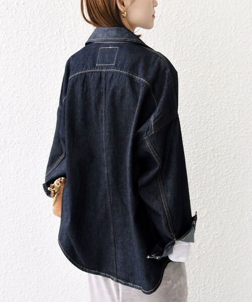 SHIPS / シップス Gジャン・デニムジャケット | Levi’s:〈手洗い可能〉TWIST SHACKET | 詳細27