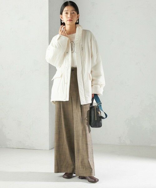 SHIPS / シップス その他アウター | 〈手洗い可能〉IMBOTEX 中綿 ミディ ジャケット | 詳細1