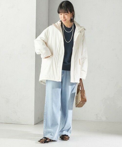 SHIPS / シップス その他アウター | 〈手洗い可能〉IMBOTEX 中綿 ミディ ジャケット | 詳細10