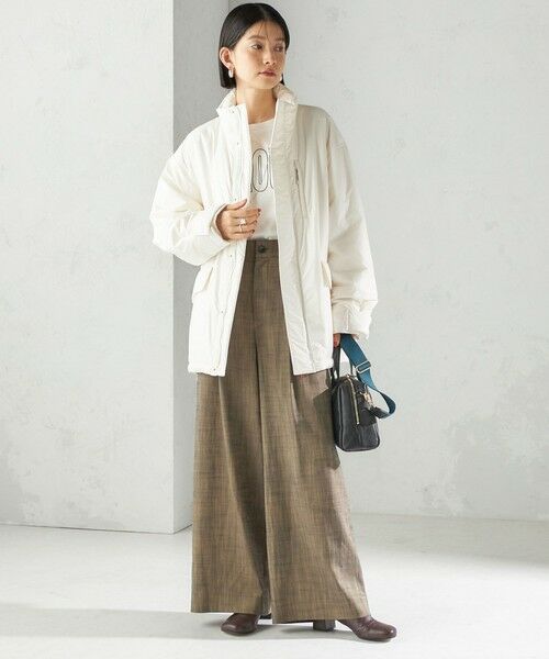 SHIPS / シップス その他アウター | 〈手洗い可能〉IMBOTEX 中綿 ミディ ジャケット | 詳細2