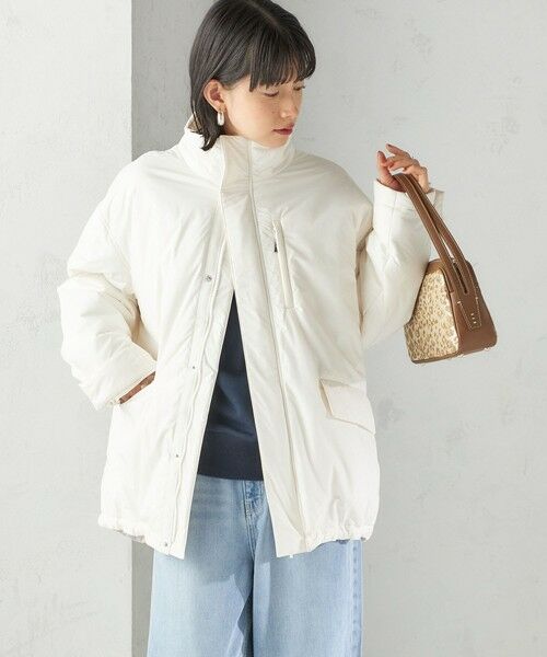 SHIPS / シップス その他アウター | 〈手洗い可能〉IMBOTEX 中綿 ミディ ジャケット | 詳細22