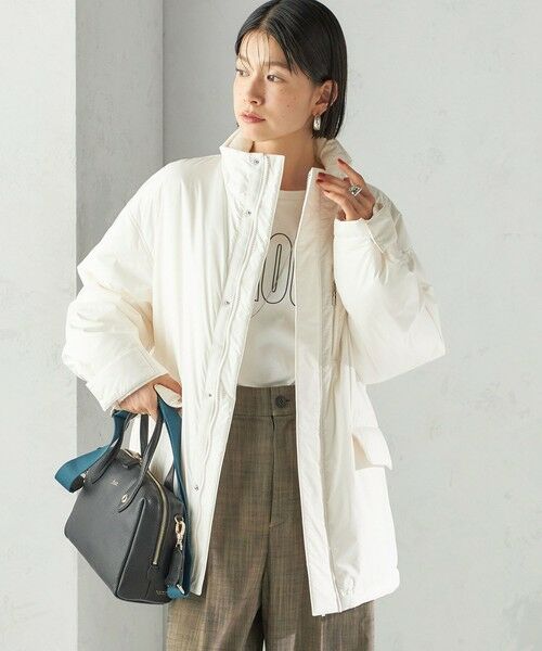 SHIPS / シップス その他アウター | 〈手洗い可能〉IMBOTEX 中綿 ミディ ジャケット | 詳細4