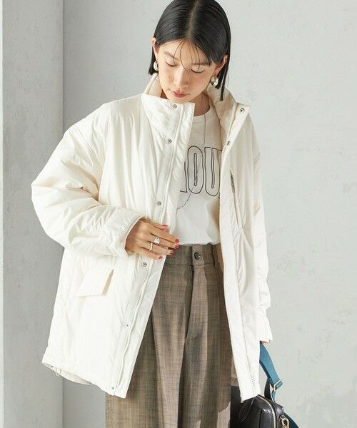 SHIPS / シップス その他アウター | 〈手洗い可能〉IMBOTEX 中綿 ミディ ジャケット | 詳細7