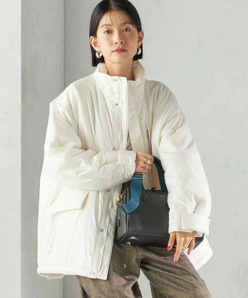 SHIPS / シップス その他アウター | 〈手洗い可能〉IMBOTEX 中綿 ミディ ジャケット | 詳細8