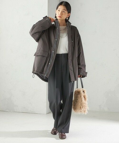 SHIPS / シップス その他アウター | 〈手洗い可能〉IMBOTEX 中綿 ミディ ジャケット | 詳細28