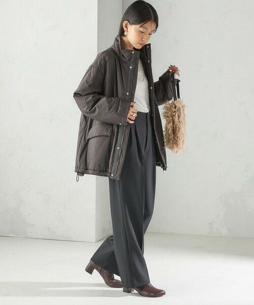 SHIPS / シップス その他アウター | 〈手洗い可能〉IMBOTEX 中綿 ミディ ジャケット | 詳細29