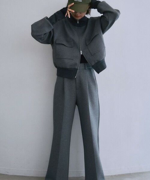 SHIPS / シップス ブルゾン | 《一部追加予約》s.oyamadaコラボ:〈手洗い可能〉コットン エア ダンボール ブルゾン | 詳細1