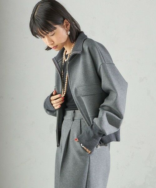 SHIPS / シップス ブルゾン | 《一部追加予約》s.oyamadaコラボ:〈手洗い可能〉コットン エア ダンボール ブルゾン | 詳細11